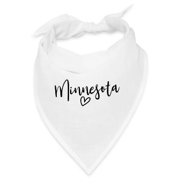Minnesota Heart Women's Love Minnesota - Bandana - Weiß - Vorne