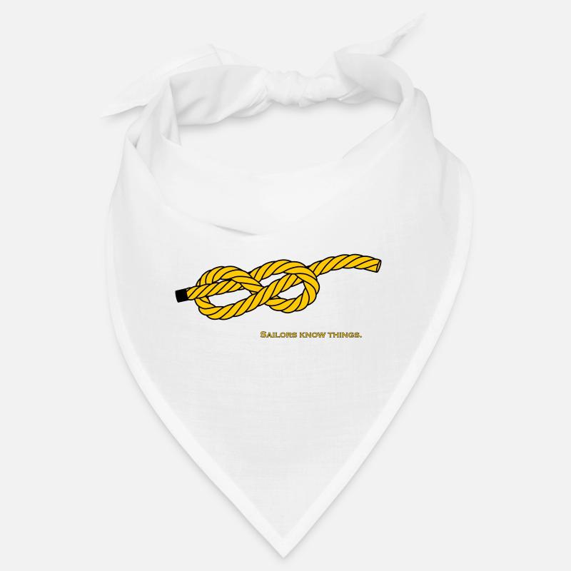 Eight Knots - Capitaine de navire à nœuds en ancre à voile Bandana