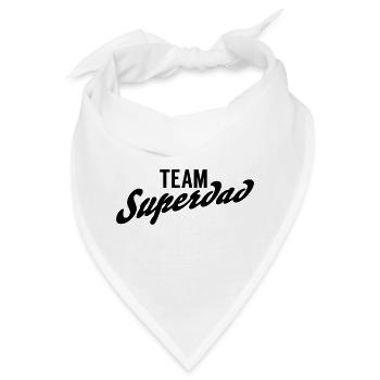 Team Superdad - Bandana - Weiß - Vorne