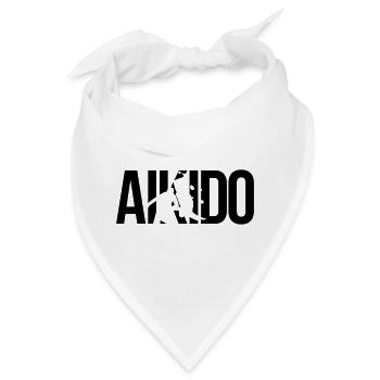aikido - Bandana - Weiß - Vorne