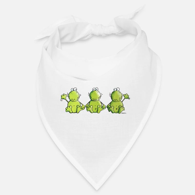 Three Frogs Bandana