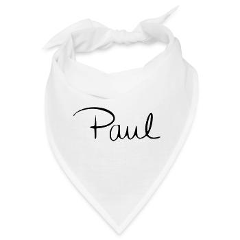 Paul - Bandana - Weiß - Vorne