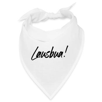 Lausbua - Bandana - Weiß - Vorne