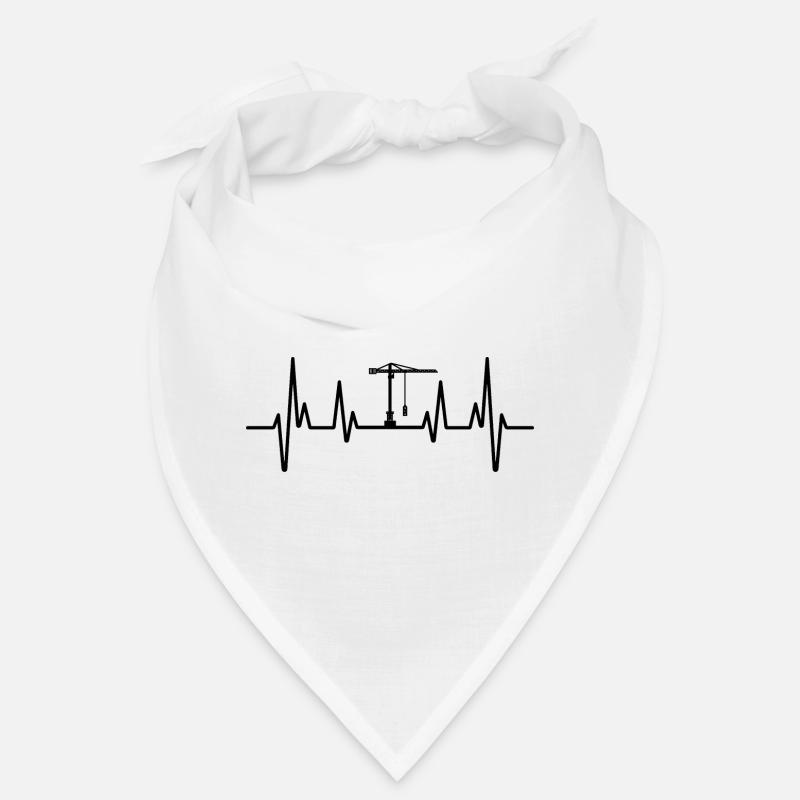 Crane operator, crane operator, crane operator, ECG gift Bandana
