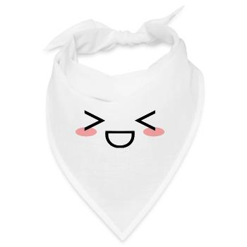 Kawaii - Bandana - Weiß - Vorne
