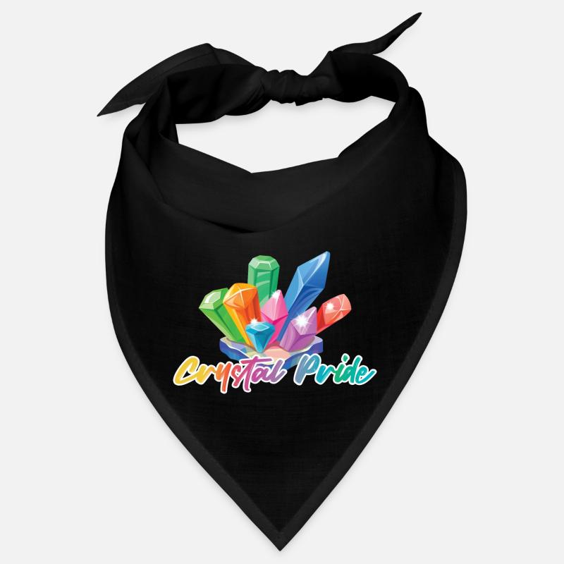 Crystal Pride- colorful crystals Bandana