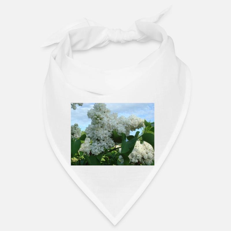 Lilas farci blanc Bandana