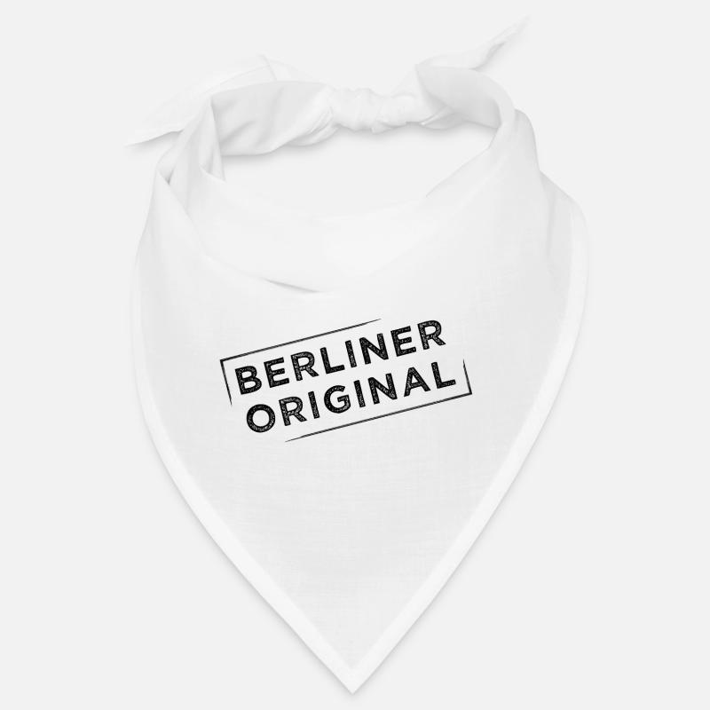 Berliner Original Stempel Berlin - Bandana - Weiß
