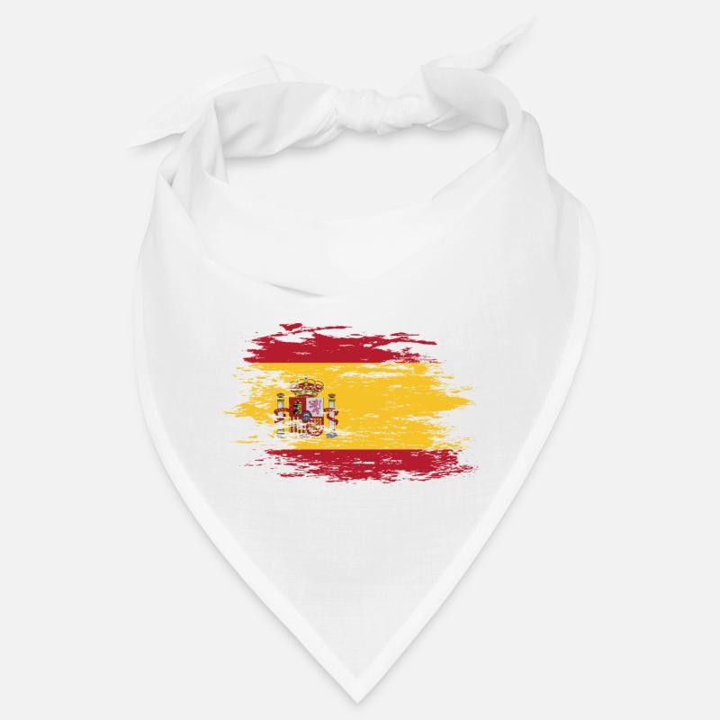 Drapeau de l’Espagne utilisé Bandana