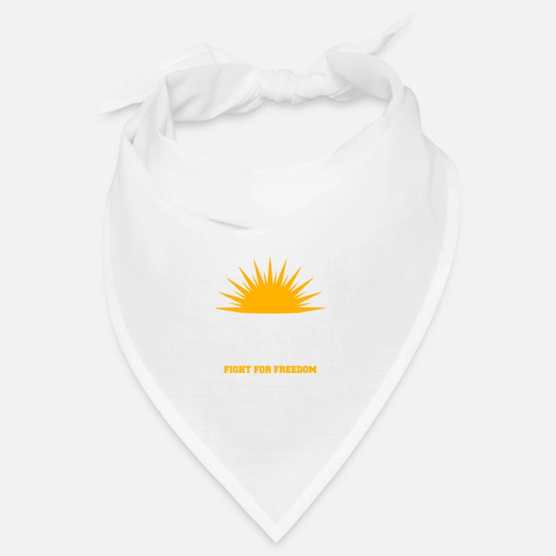 Kurdistan Kinder der Sonne - Bandana - Weiß