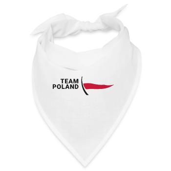 Team Poland - Bandana - Weiß - Vorne
