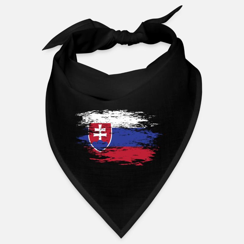 Drapeau de la Slovaquie utilisé Bandana