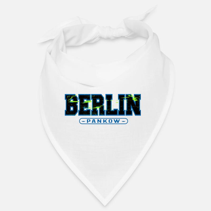 Berlin Pankow Neon-Graffiti Bandana