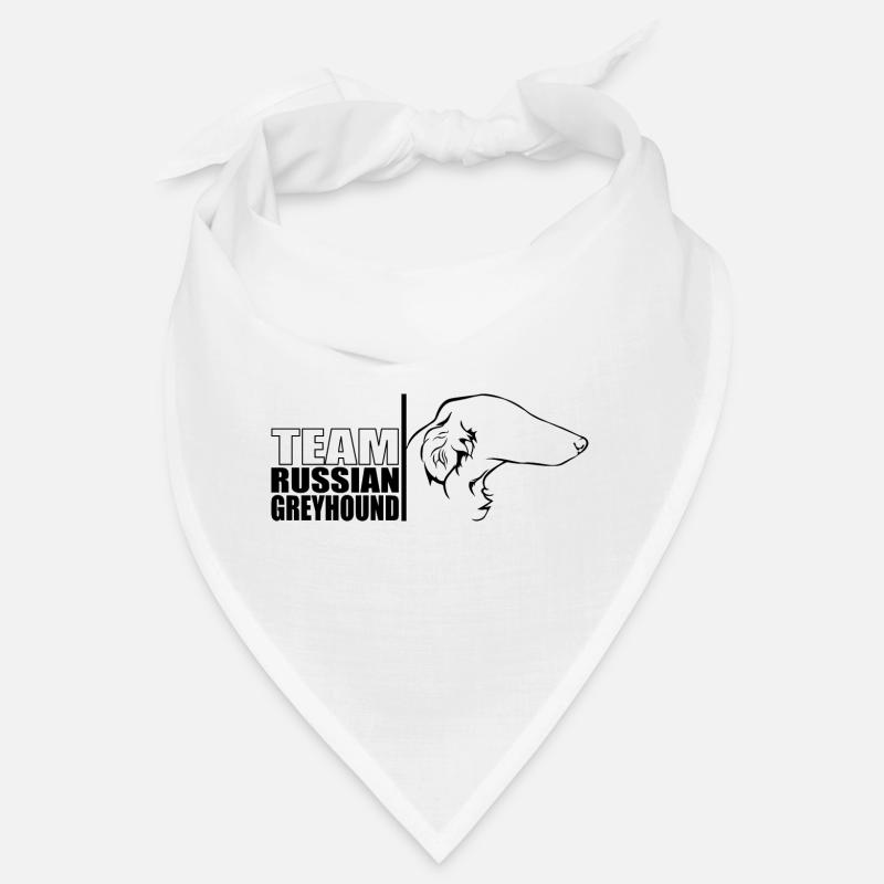 ÉQUIPE Lévrier russe Chiens Lévrier Wilsigns Bandana