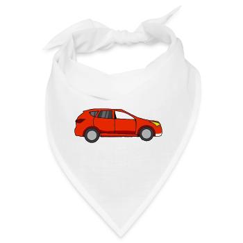 Alle an Bord - Bandana - Weiß - Vorne