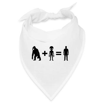 Evolution 2.0 by Falsches Design - Bandana - Weiß - Vorne