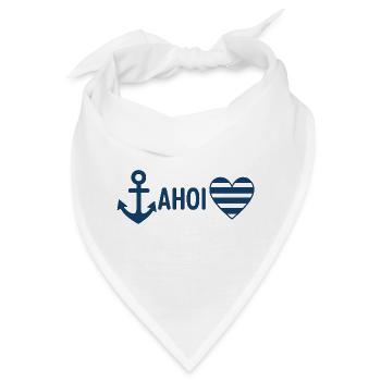 Ahoi  - Bandana - Weiß - Vorne