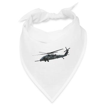 Helikopter - Bandana - Weiß - Vorne