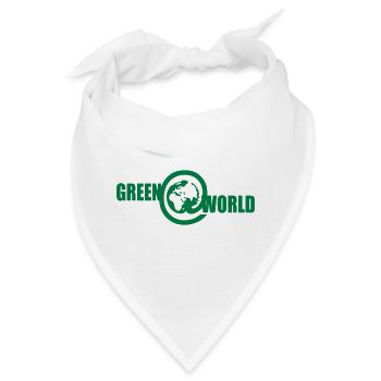 Green @ World - Bandana - Weiß - Vorne