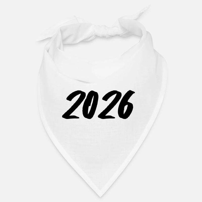 Year 2026 Brushstroke Bandana
