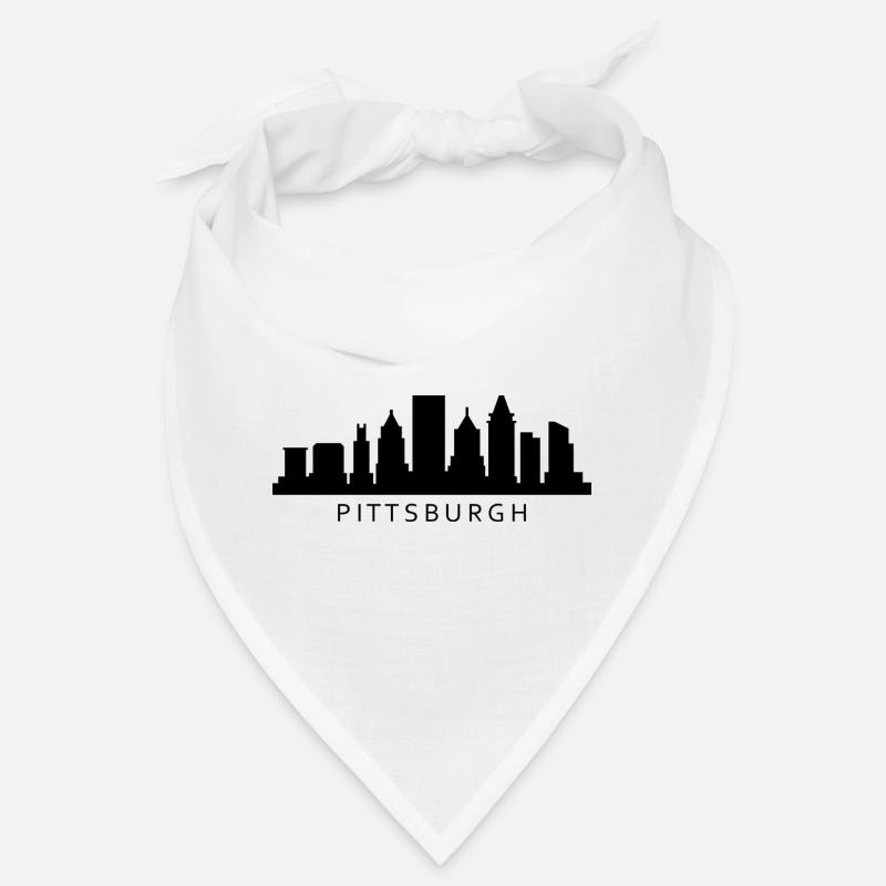 Pittsburgh Skyline Bandana