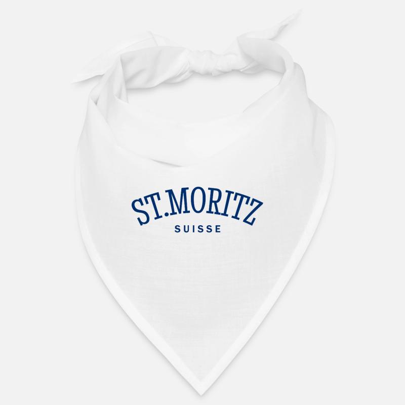St. Moritz - Suisse - Schweiz - Swiss Bandana