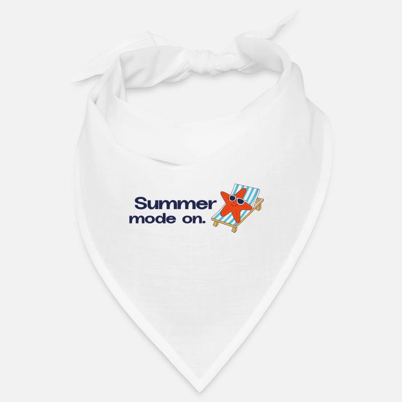 Mode été activé – Vacances, Soleil, Mer, Déclaration Bandana