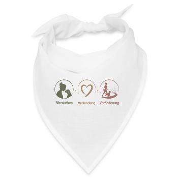 Verstehen Verbindung Veränderung Trio - Bandana - Weiß - Vorne