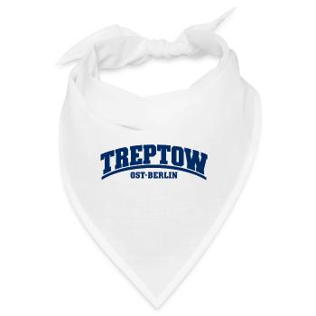 Treptow - Ost-Berlin - Bezirk - Deutschland - Bandana - Weiß - Vorne
