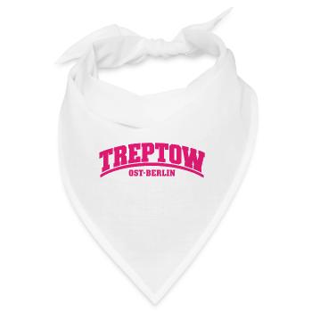 Treptow - Ost-Berlin - Bezirk - Deutschland - Bandana - Weiß - Vorne