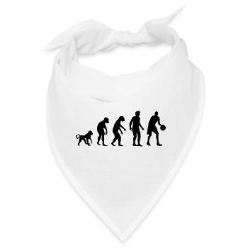 Basketball Evolution - Bandana - Weiß - Vorne