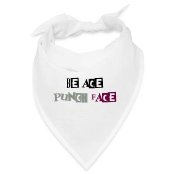 Sei Ace Punchface - Bandana - Weiß - Vorne