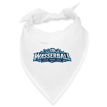 Wasserball Teamgeist Logo - Bandana - Weiß - Vorne