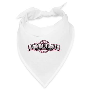 Rhönradturnen Neon Logo - Bandana - Weiß - Vorne