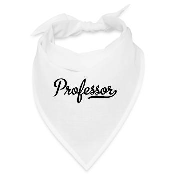 professor - Bandana - Weiß - Vorne