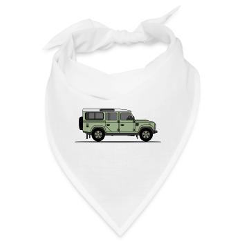 Verteidiger 110 - Bandana - Weiß - Vorne