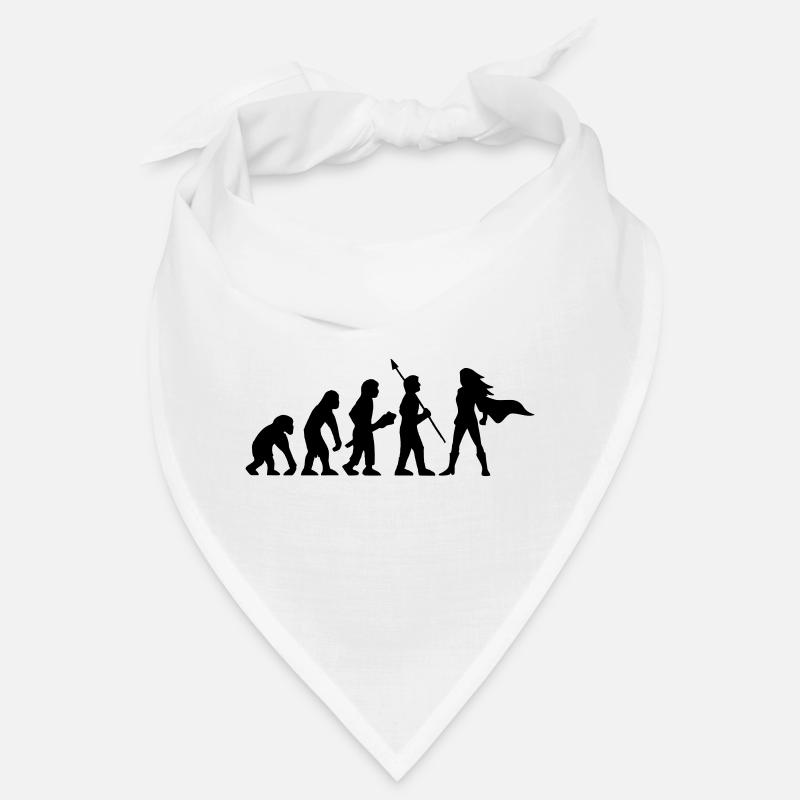 Evolution Superheldin Heldin Power Girl Geschenk Bandana