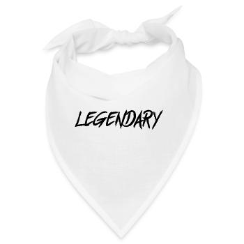 legendary - Bandana - Weiß - Vorne