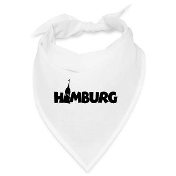 Hamburg Hamburger Michel - Bandana - Weiß - Vorne