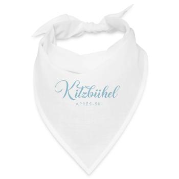 KITZBÜHEL Apres-Ski Austria Österreich - Bandana - Weiß - Vorne