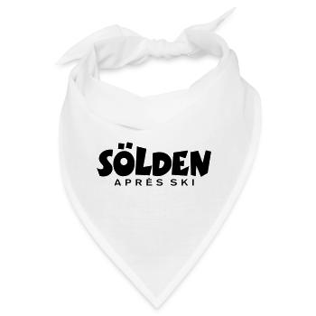 Sölden Après-Ski - Bandana - Weiß - Vorne