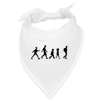 Wandergruppe oder -verein, Familienwandern - Bandana - Weiß - Vorne