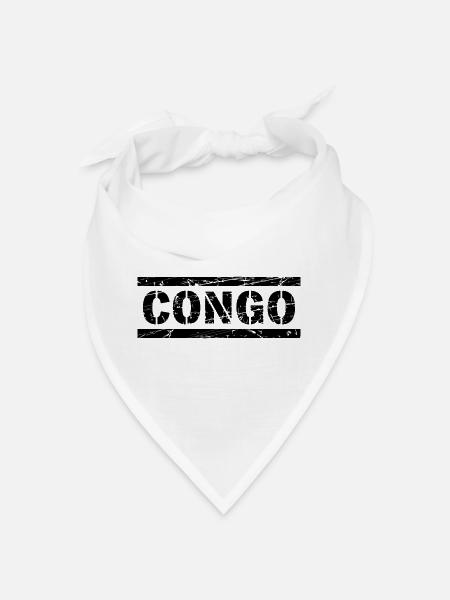 Congo - Bandana - blanc