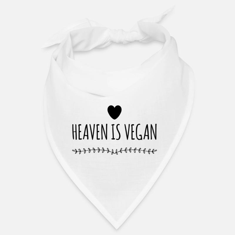 Le paradis est végétalien Bandana