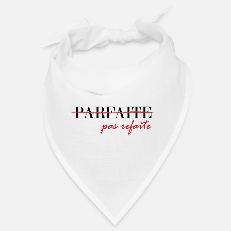 parfaite, pas refaite (noir) Bandana