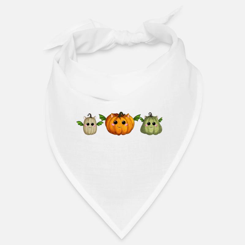 Joyeuses chauves-souris à la citrouille Bandana