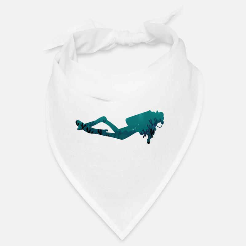 Scuba divers underwater Bandana