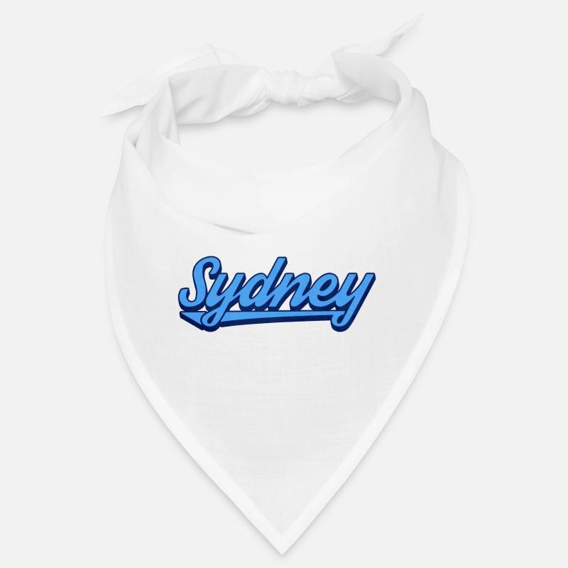 Sydney Ocean Script Logo Bandana