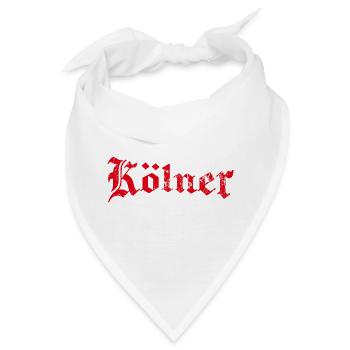 Kölner Jungs - Bandana - Weiß - Vorne