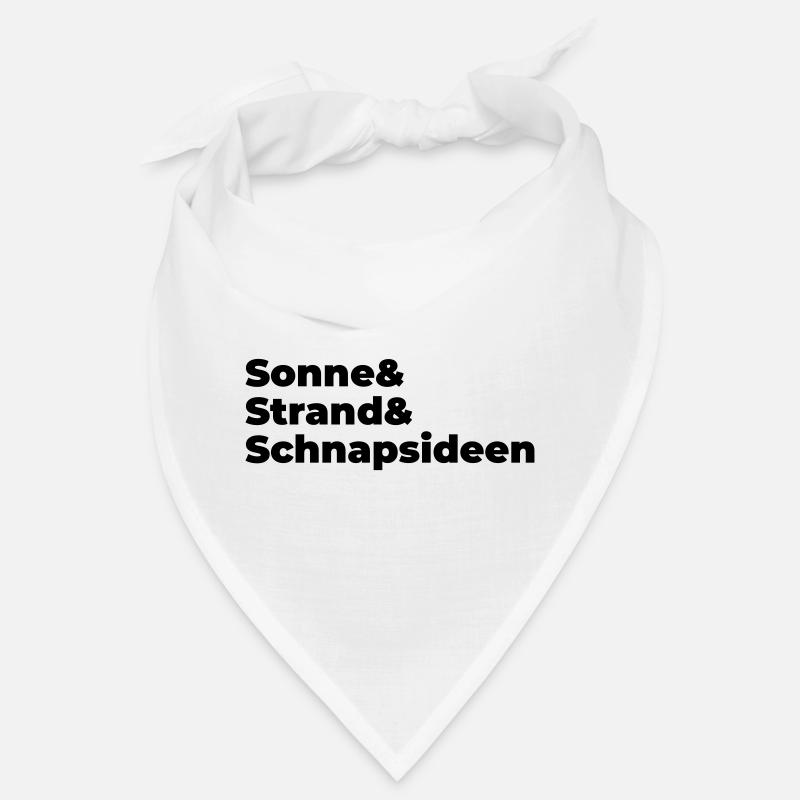 Sonne Strand Snapsideen Bandana